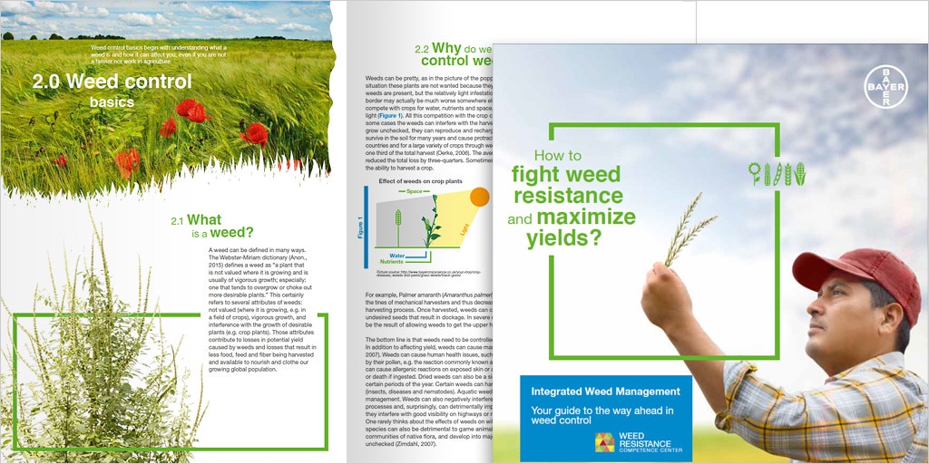 Integrated Weed Management Brochure Of Bayer