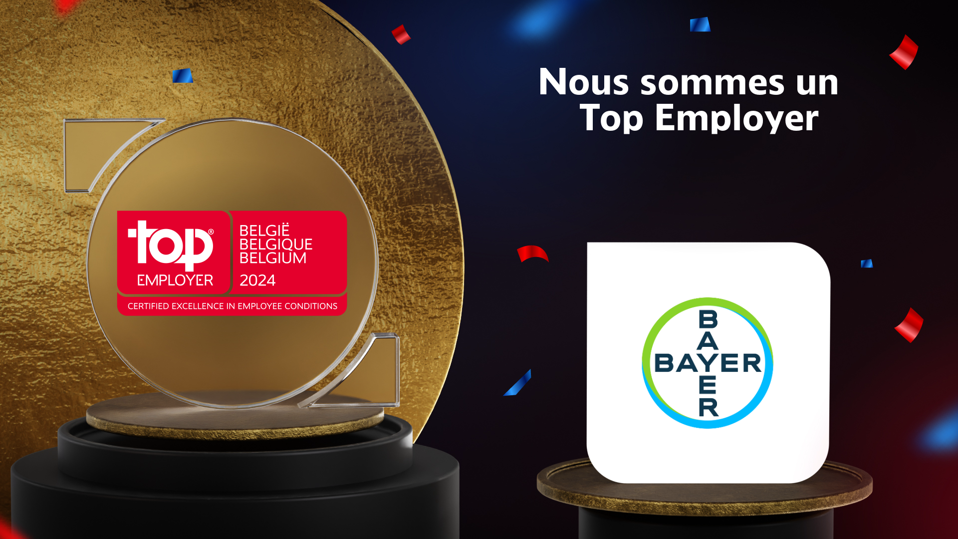 Nous sommes un top employer banner