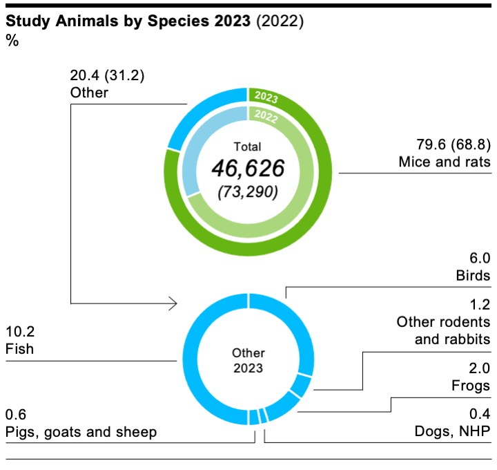 Study Animals by Species 2023