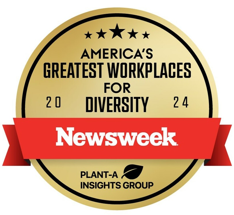 Recognized as one of America's Greatest Workplaces for Diversity by Newsweek