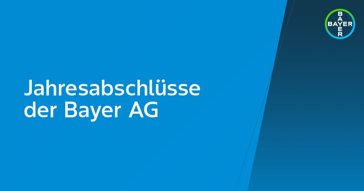 Jahresabschlüsse der Bayer AG