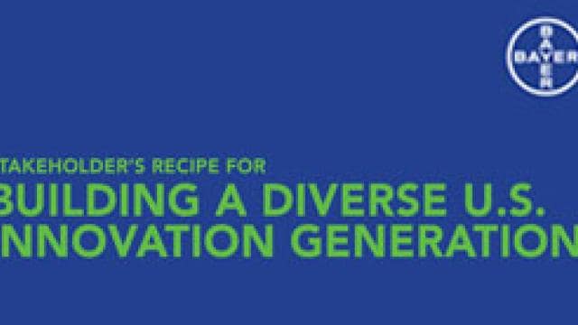 Building a diverse u s innovation generation.