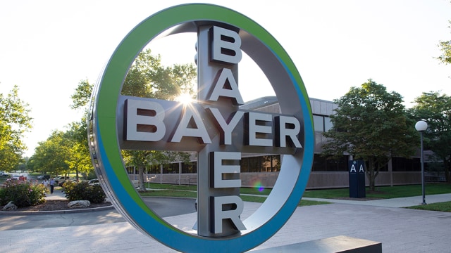 Bayer logo in Creve Coeur Missouri