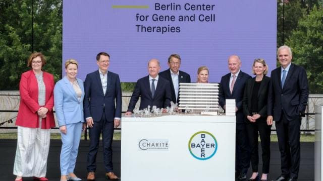 Eröffnung des Berlin Center for Gene and Cell Therapies mit Bundeskanzler Olaf Scholz