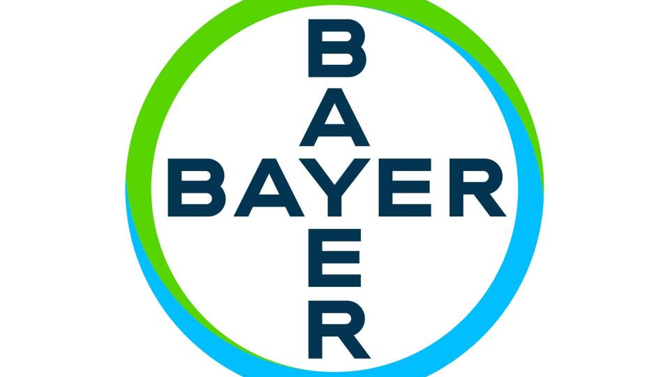 Bayer logo on a white background.