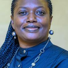 portrait of farmer Patience Koku